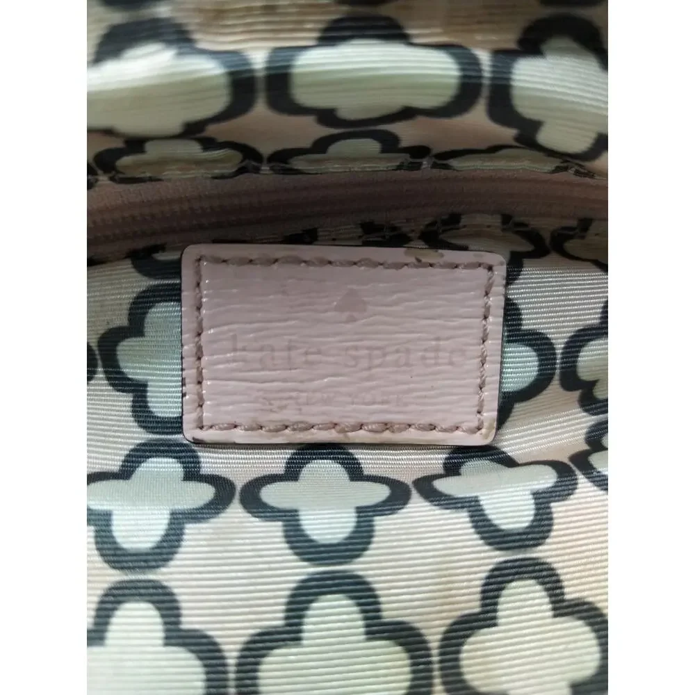Kate Spade Court Jeanne Beacon Pink Leather Double Handles Satchel Bag